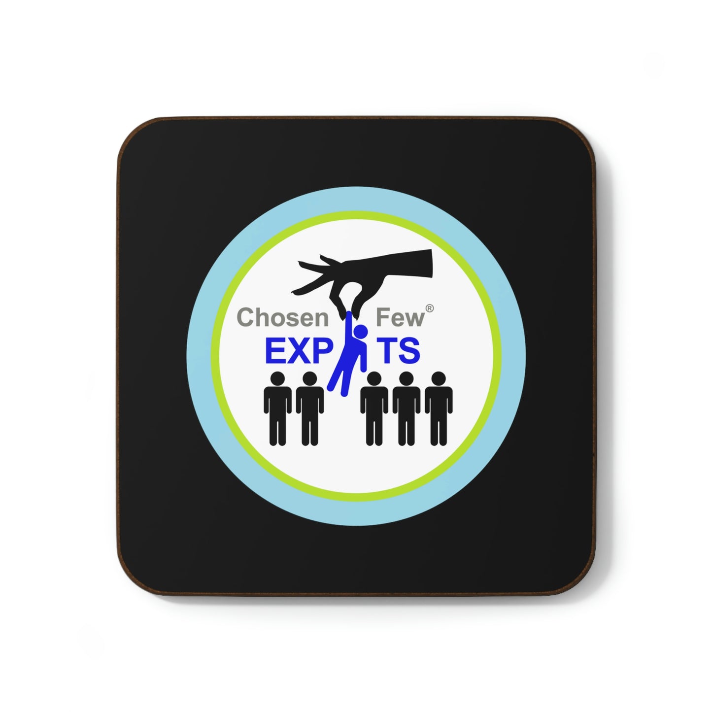 Chosen Few Expats - Hardboard Back Coaster