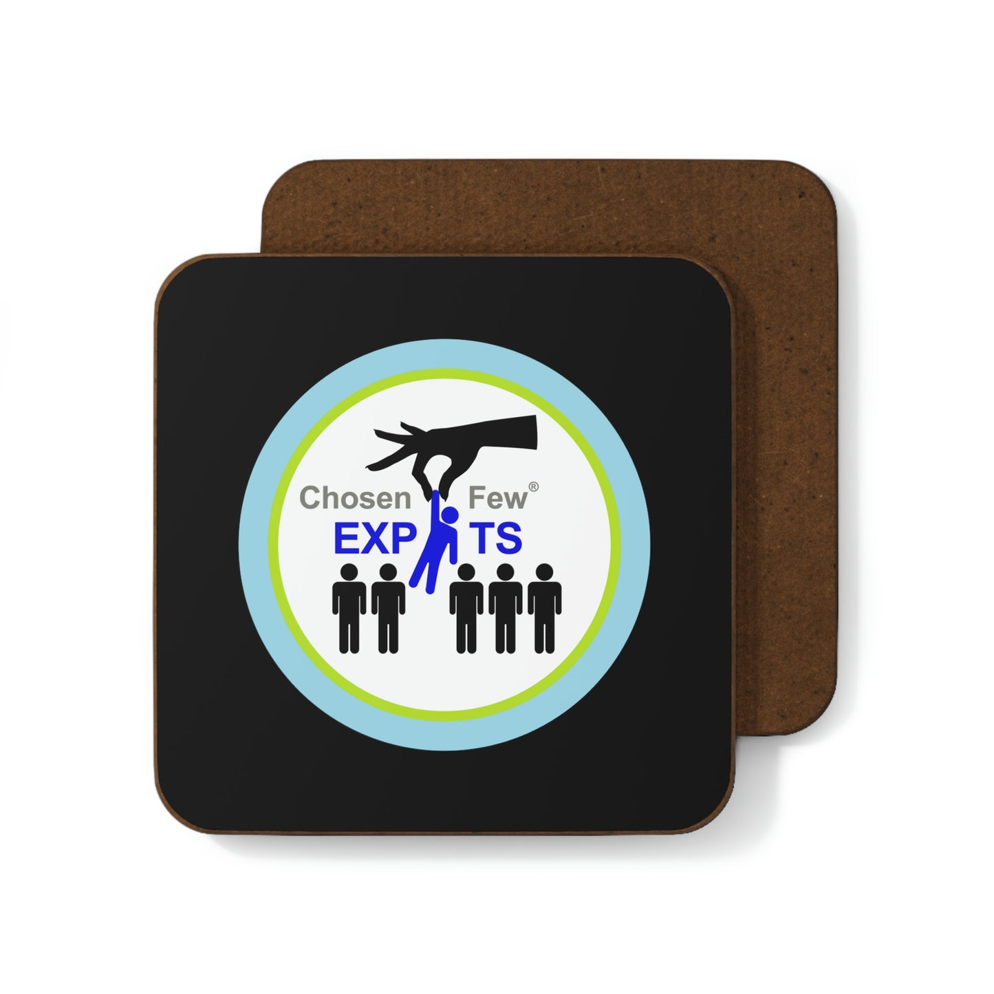 Chosen Few Expats - Hardboard Back Coaster