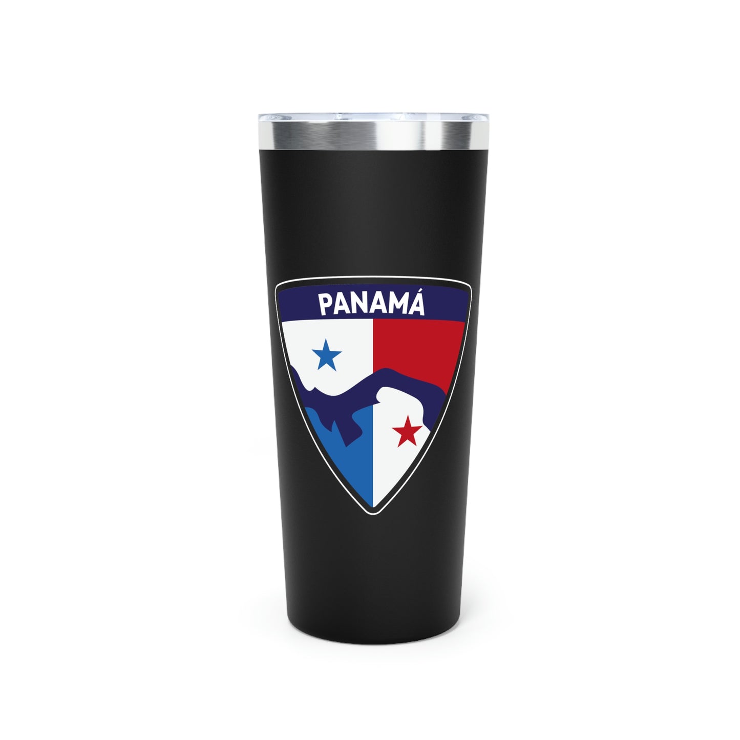 Panama Crest - Copper Vacuum Insulated Tumbler, 22oz