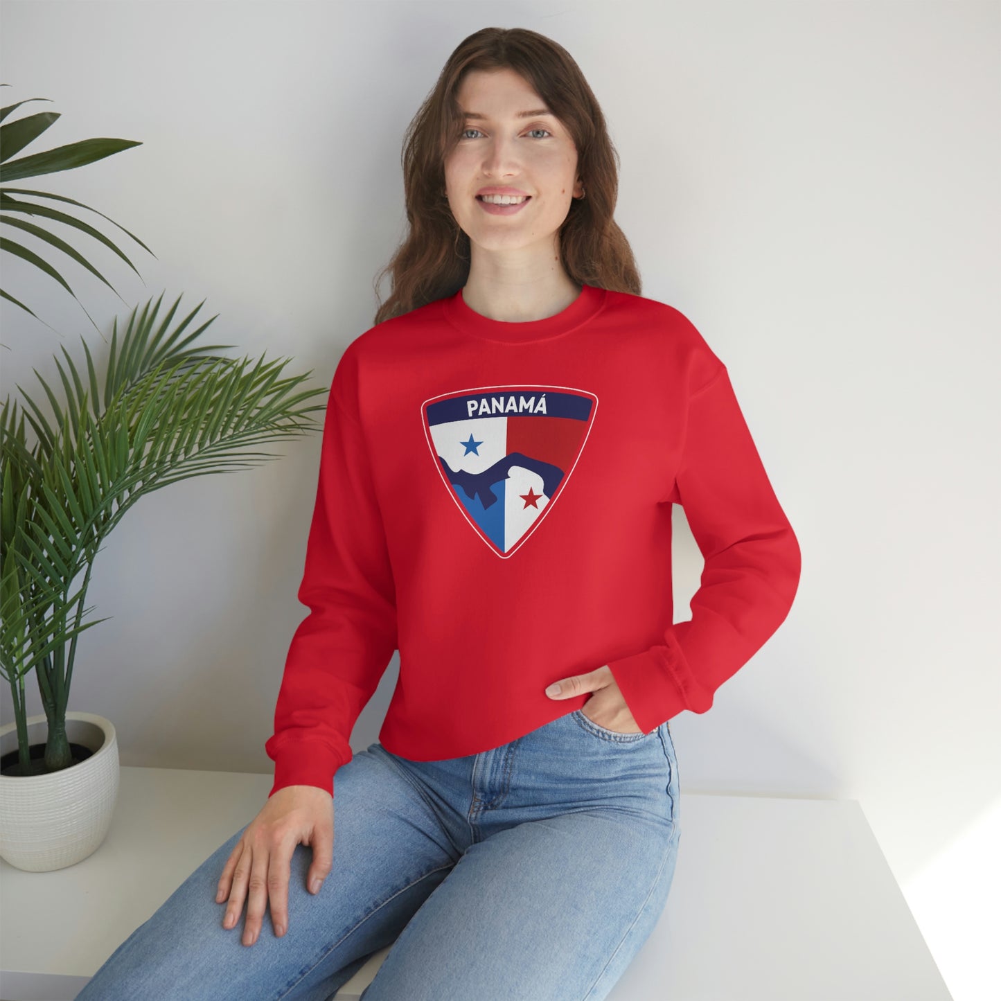 Panama Shield - Unisex Heavy Blend™ Crewneck Sweatshirt