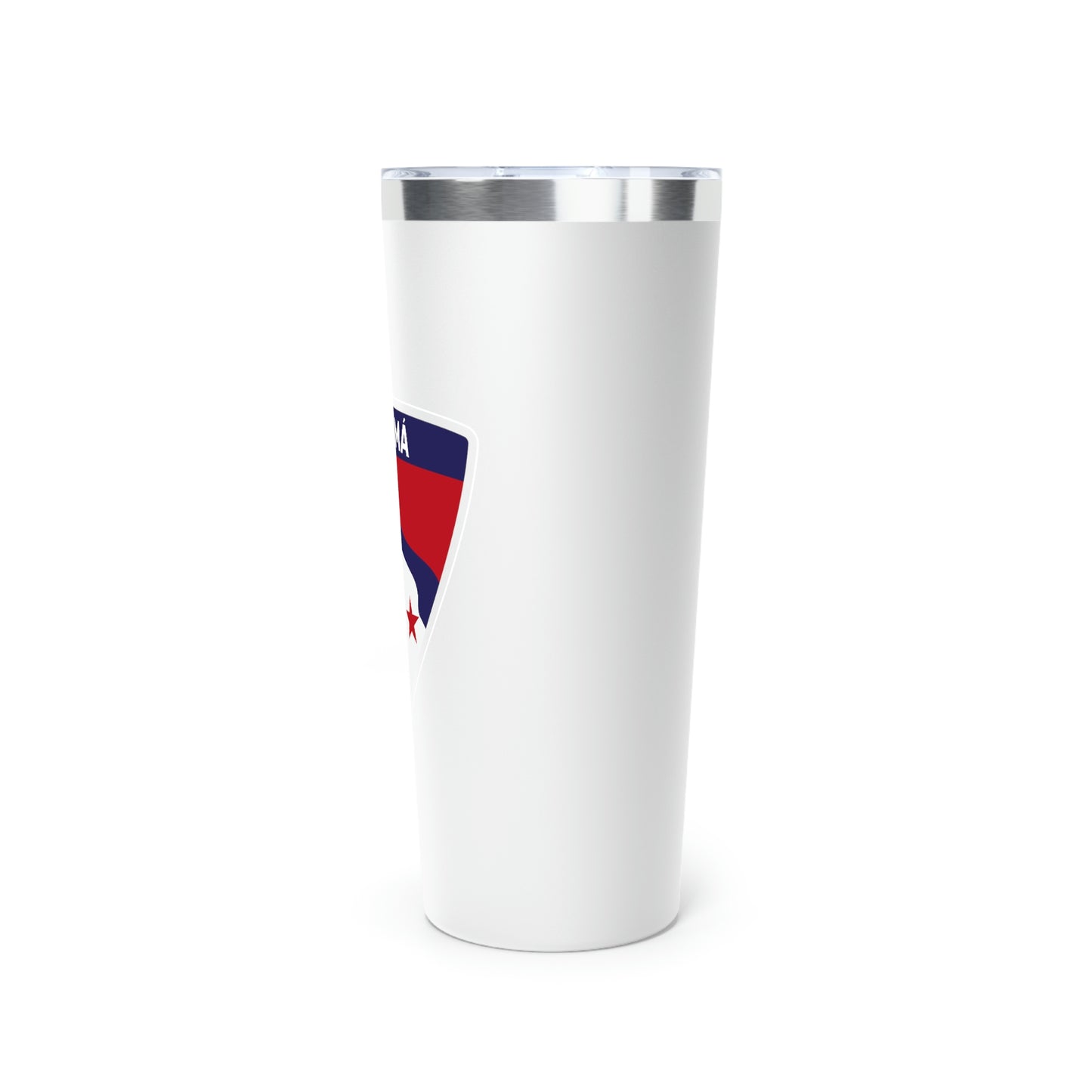 Panama Crest - Copper Vacuum Insulated Tumbler, 22oz