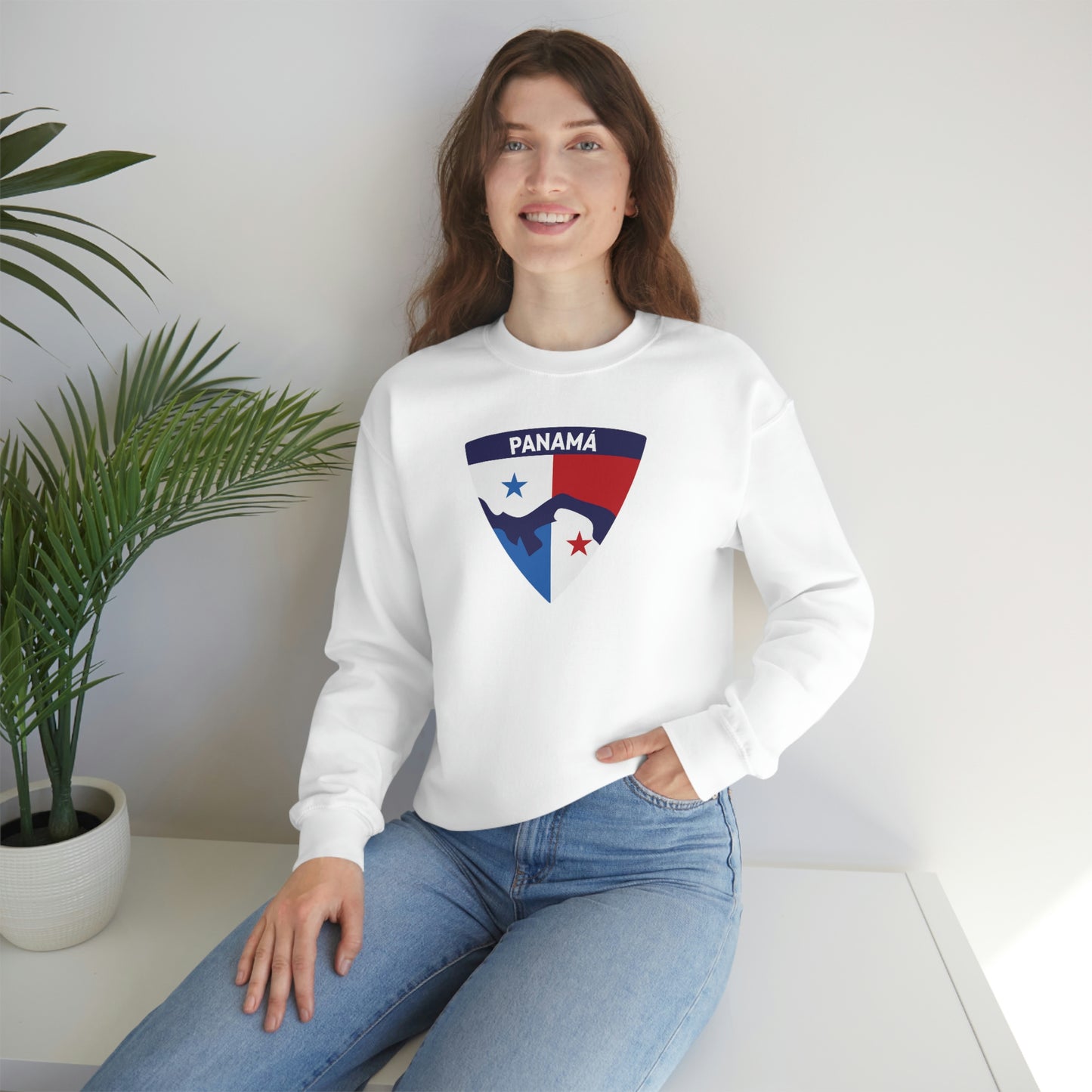 Panama Shield - Unisex Heavy Blend™ Crewneck Sweatshirt