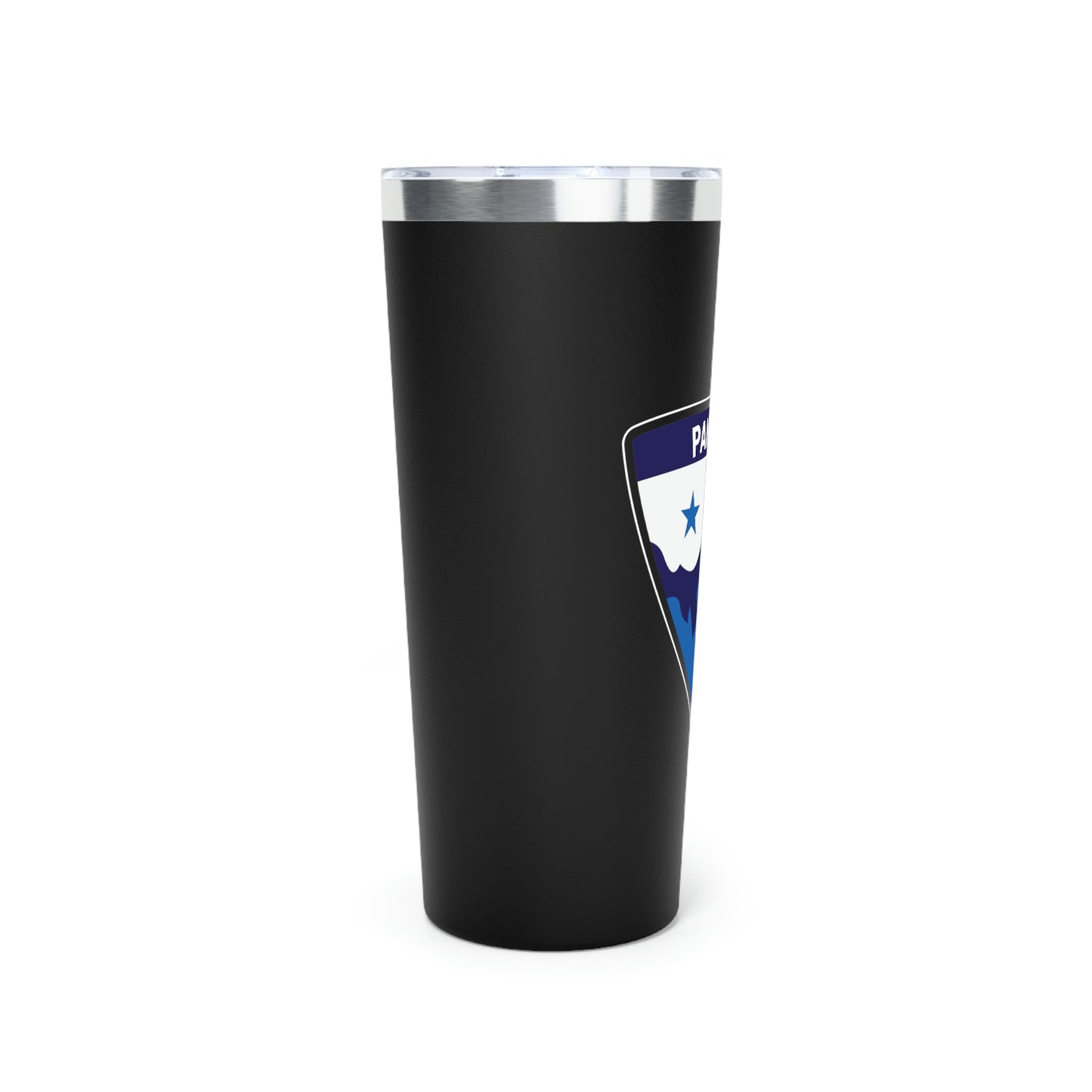 Panama Crest - Copper Vacuum Insulated Tumbler, 22oz