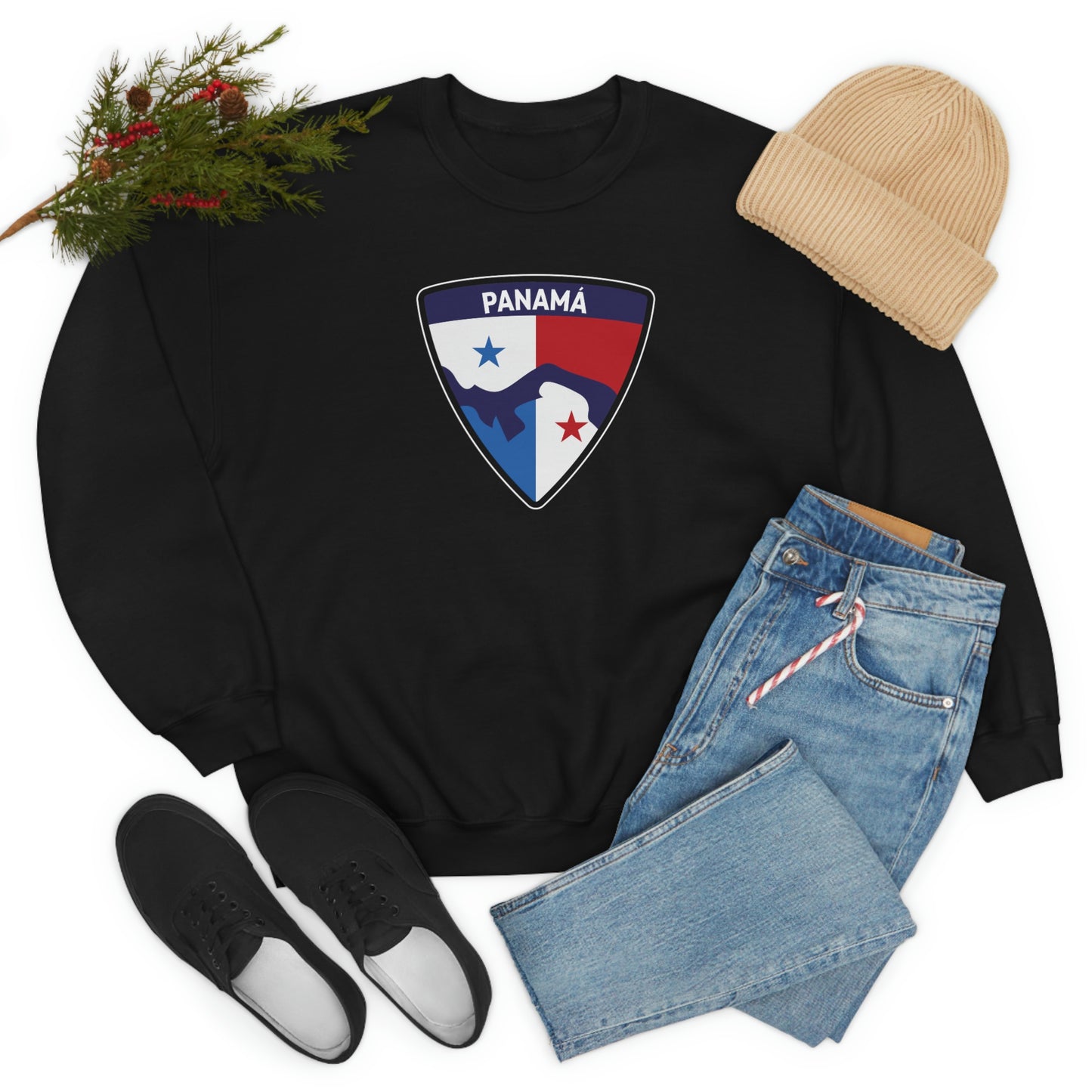 Panama Shield - Unisex Heavy Blend™ Crewneck Sweatshirt