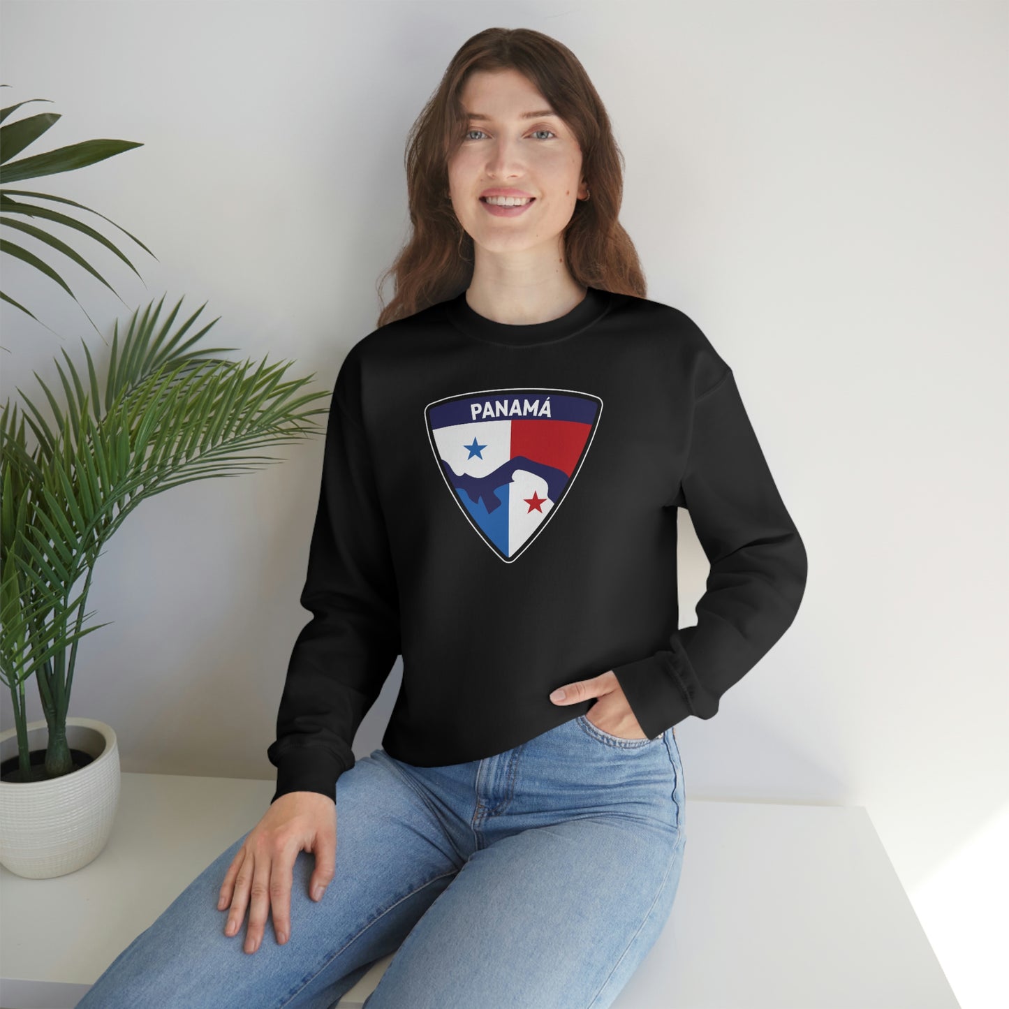 Panama Shield - Unisex Heavy Blend™ Crewneck Sweatshirt