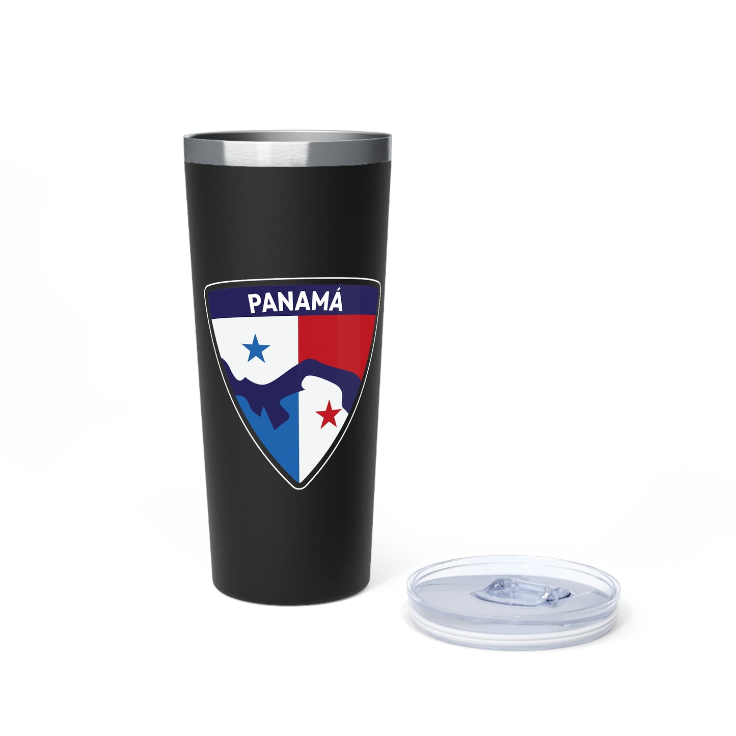 Panama Crest - Copper Vacuum Insulated Tumbler, 22oz
