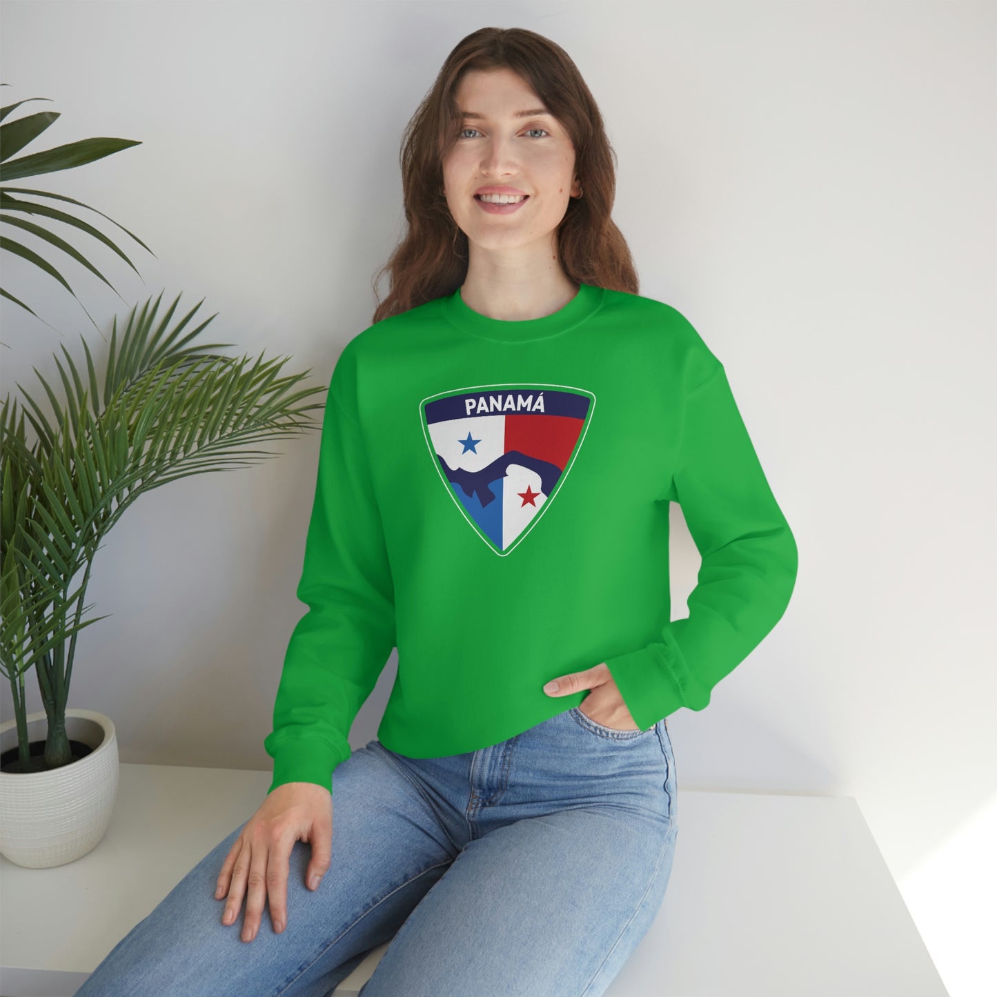 Panama Shield - Unisex Heavy Blend™ Crewneck Sweatshirt