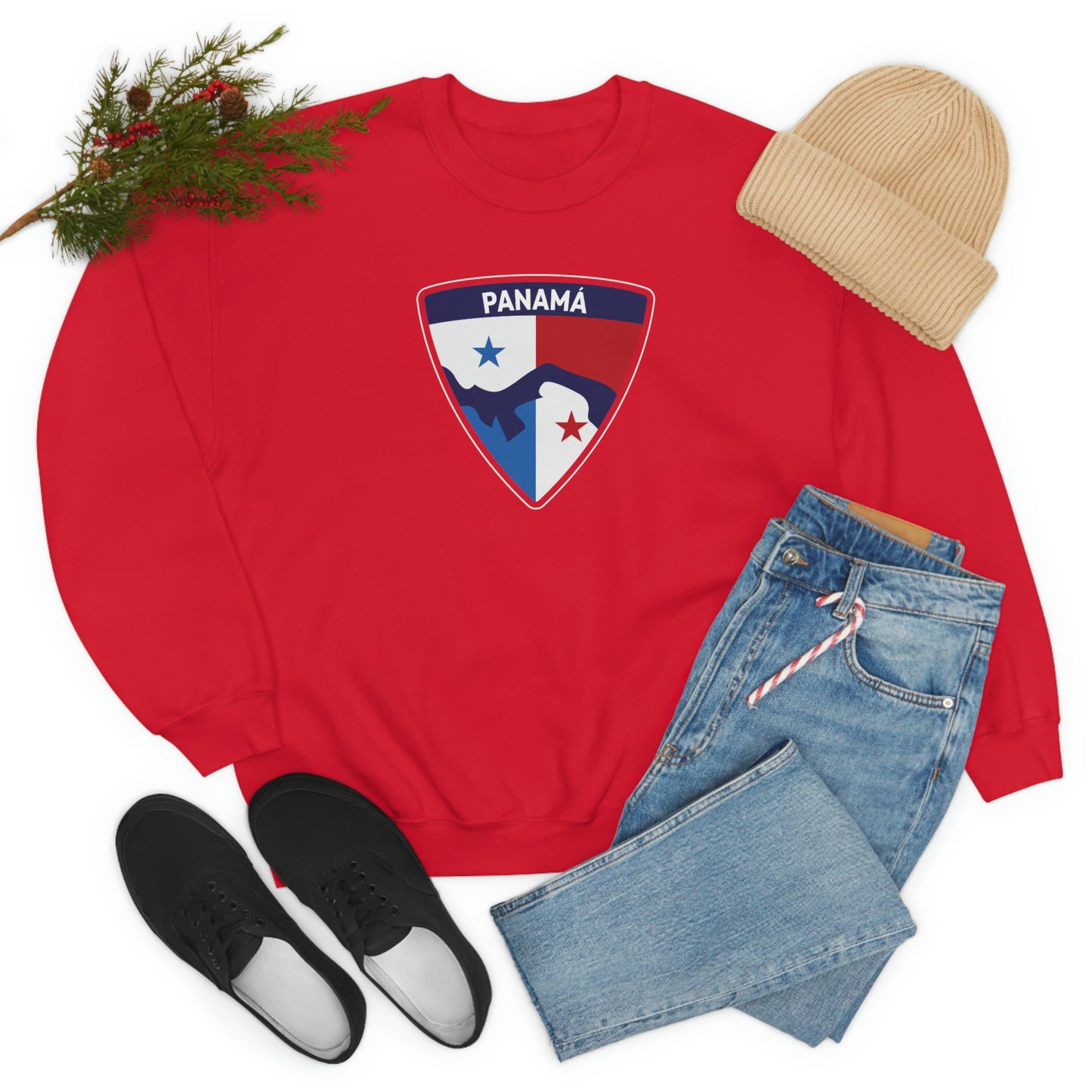 Panama Shield - Unisex Heavy Blend™ Crewneck Sweatshirt