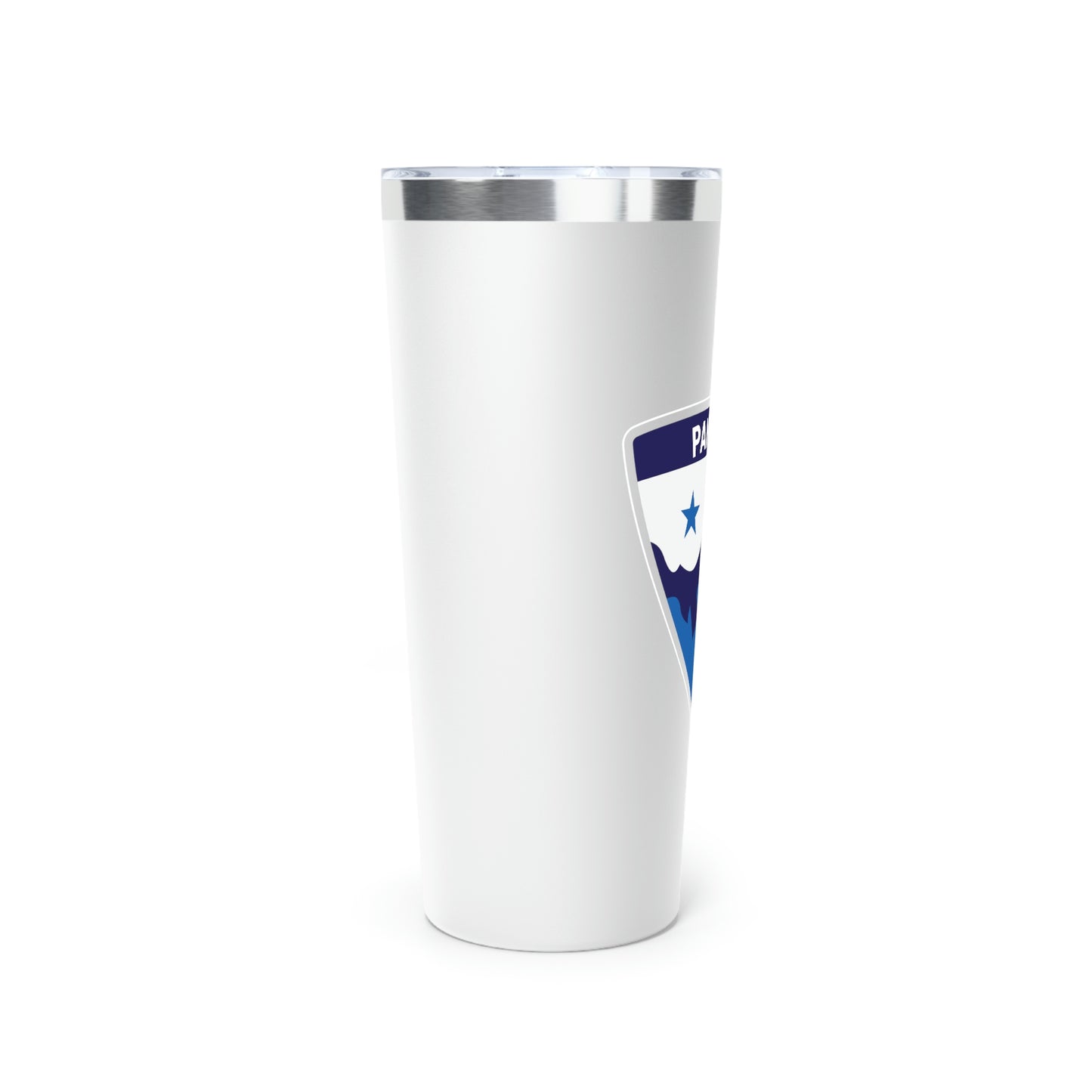 Panama Crest - Copper Vacuum Insulated Tumbler, 22oz