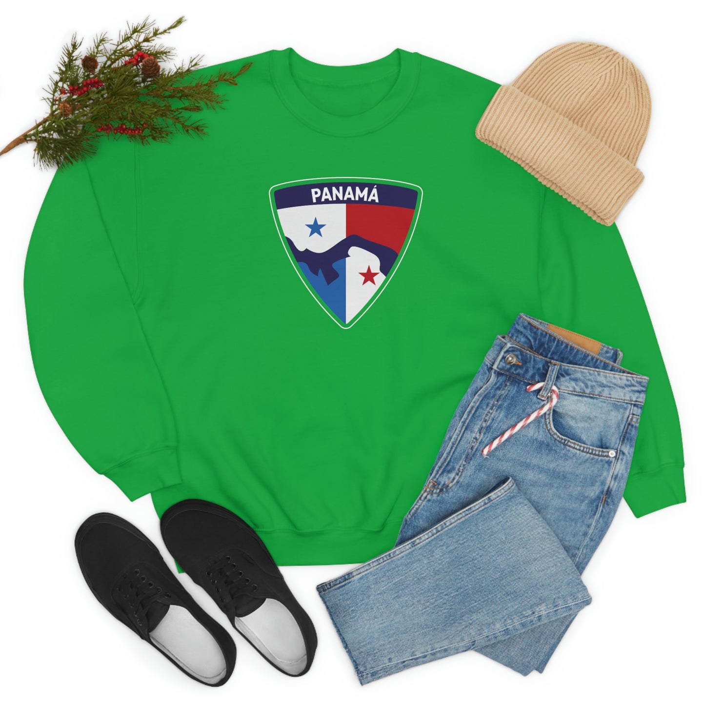 Panama Shield - Unisex Heavy Blend™ Crewneck Sweatshirt