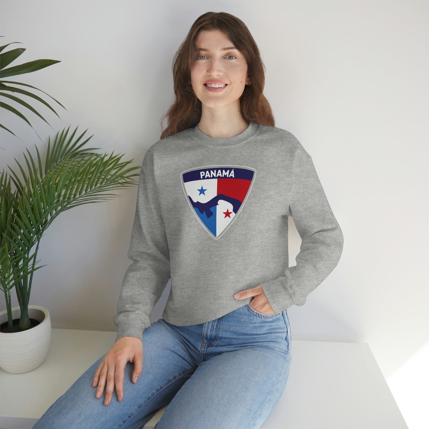 Panama Shield - Unisex Heavy Blend™ Crewneck Sweatshirt